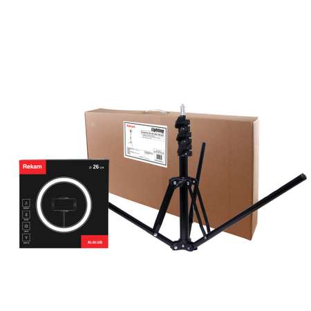 Кольцевая светодиодная лампа Rekam RL-26 LED 190 Kit