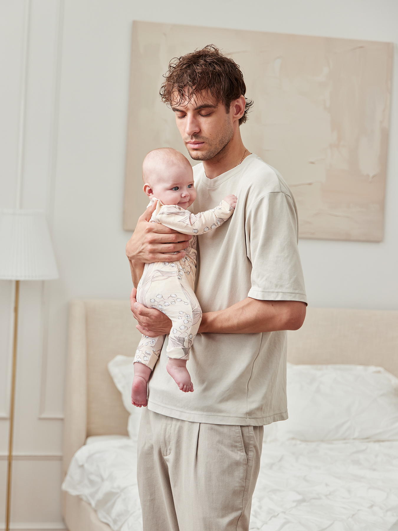 Боди 2 шт Happy Baby 90096_milky-pink - фото 22