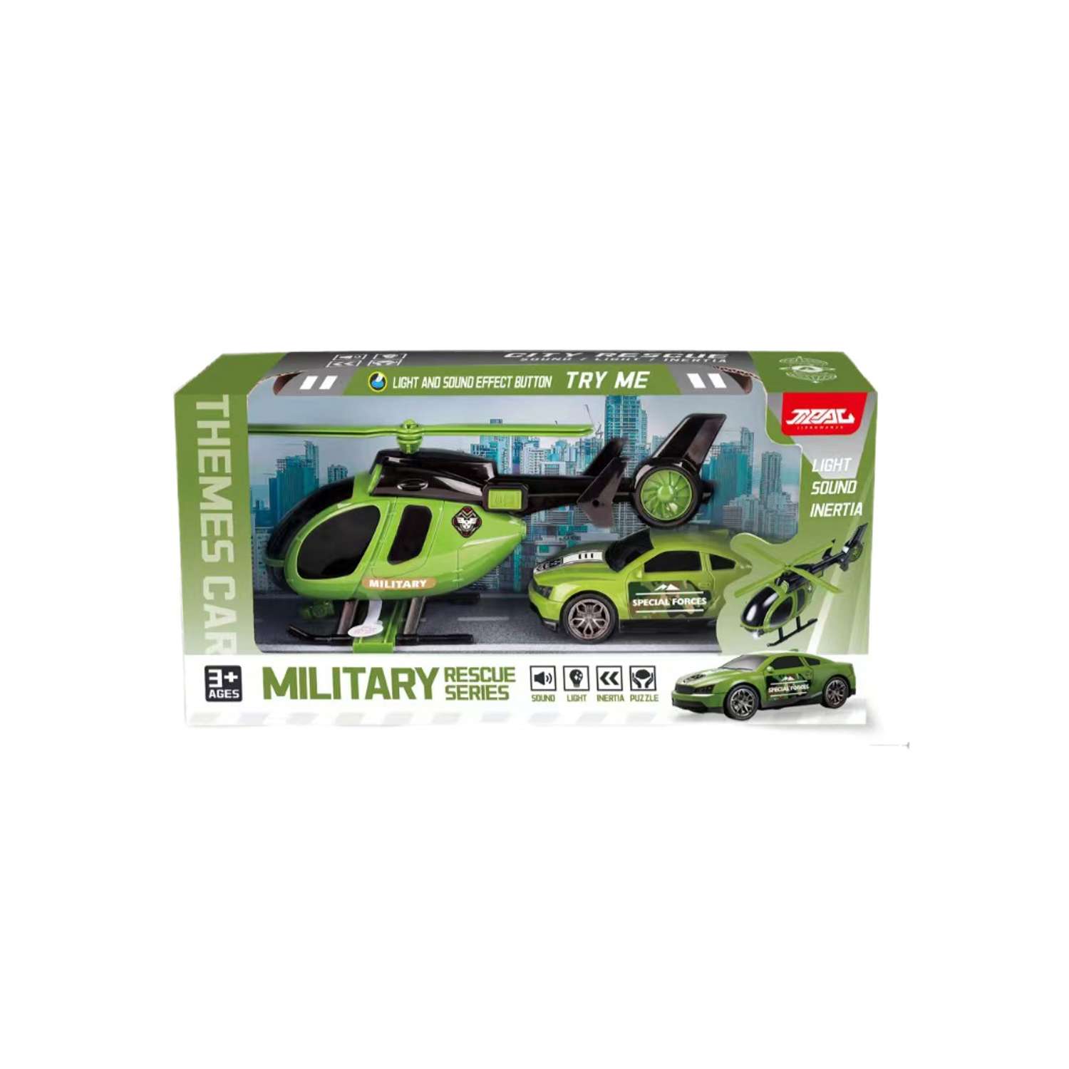 Вертолет с автомобилем игровой набор - фото 2