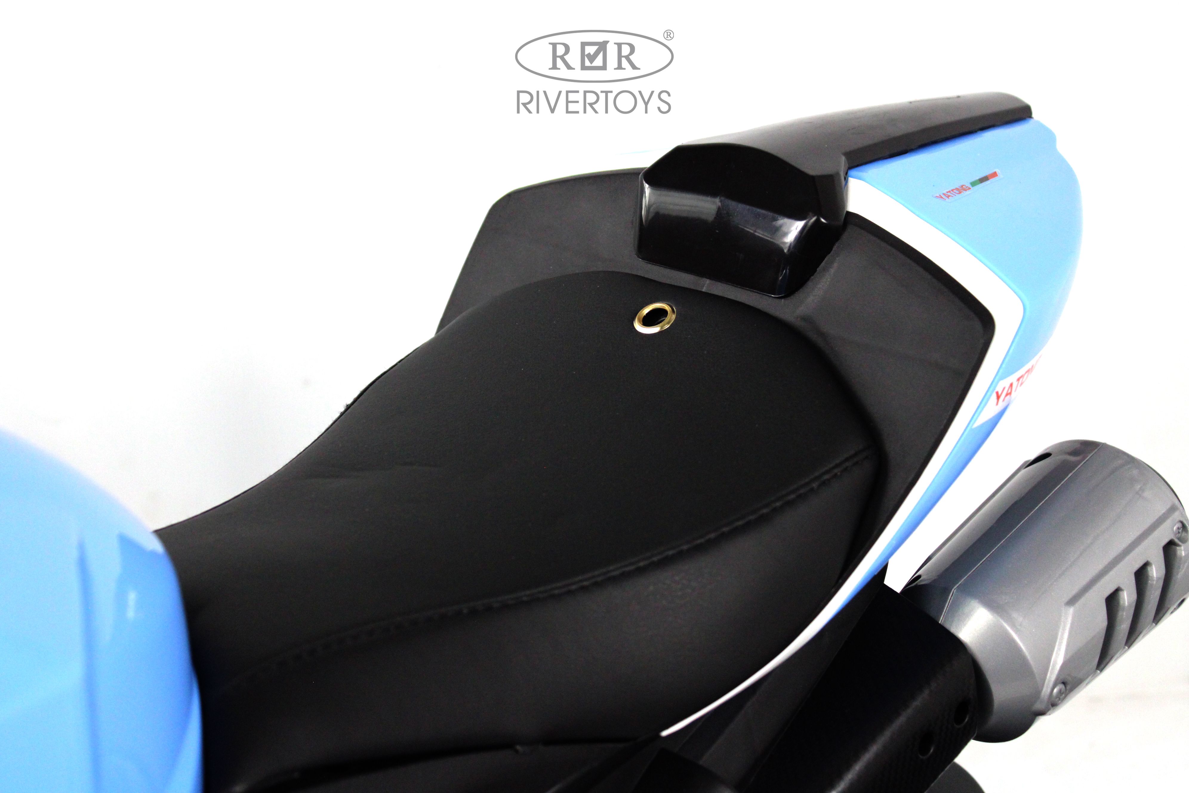 Электромобиль RIVERTOYS C005MC-BLUE - фото 9
