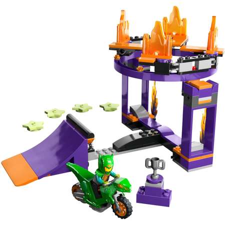 Конструктор LEGO City Dunk Stunt Ramp Challenge 144 дет.
