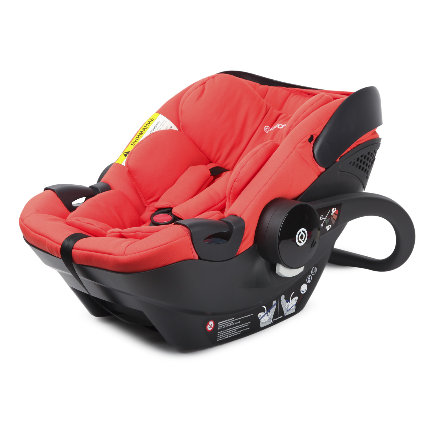 Автокресло Olsson Space Red 0 (0 -13 кг) красный - фото 1