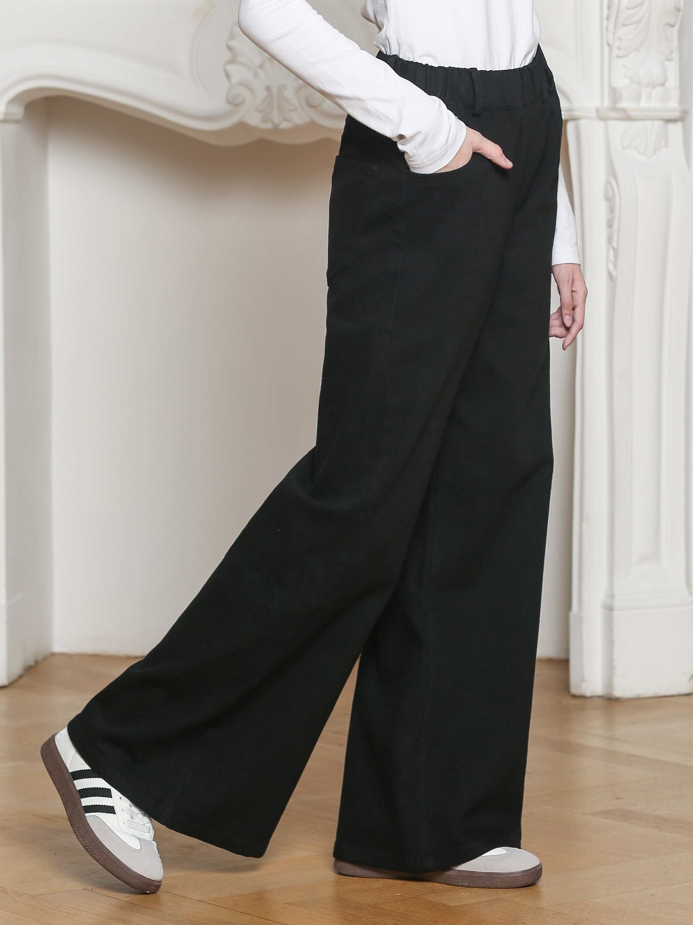 Джинсы-палаццо СИНИЙ МИР R35-IL - фото 8