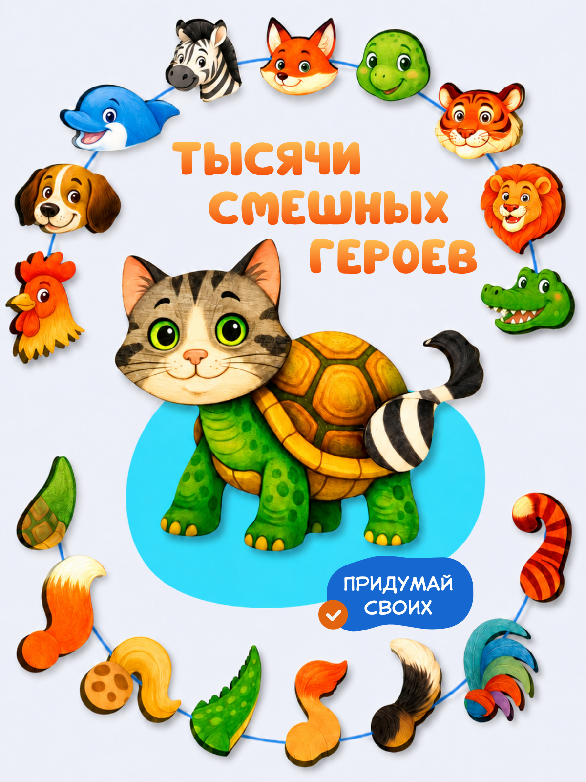 Игрушка Счастливкин сортер на липучках - фото 3