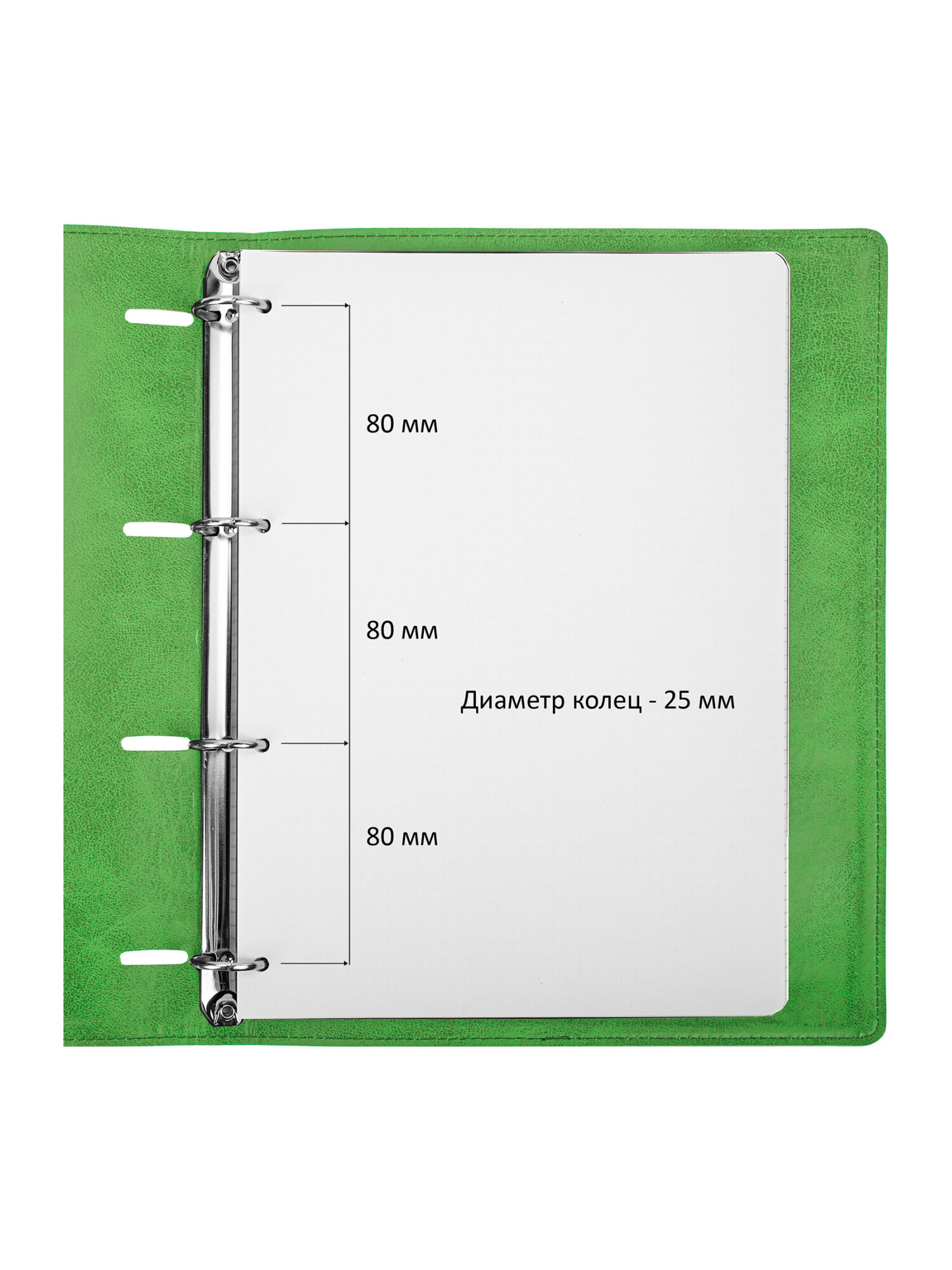 Тетрадь со сменным блоком Brauberg клетка 120 лист. - фото 5