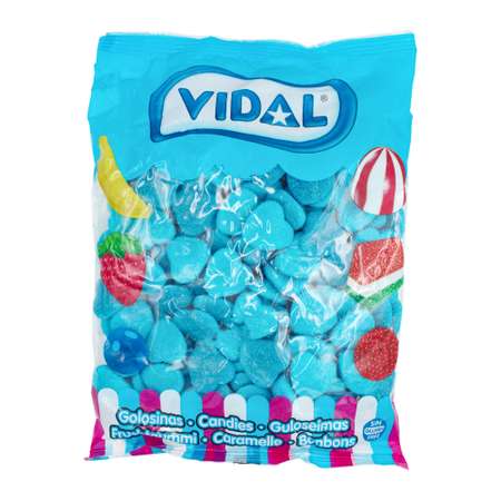 Мармелад жевательный Vidal для детей и взрослых Сердечки Блю Айс 1 кг