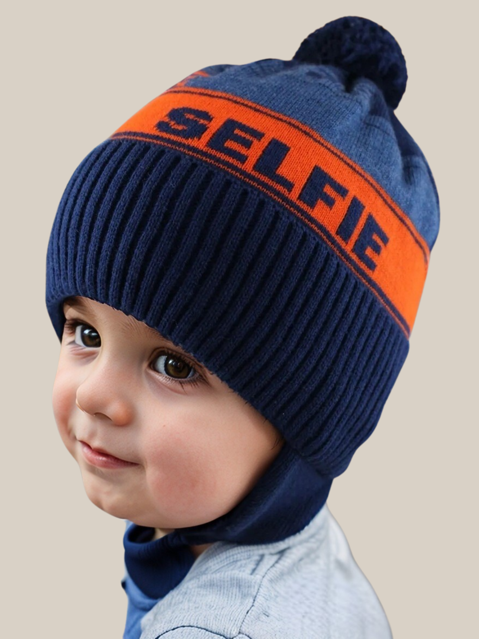 Шапка SELFIE WORK 421614/оранжевый - фото 1