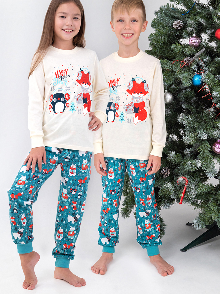 Пижама HappyFox HFLUNNG833молочный - фото 4