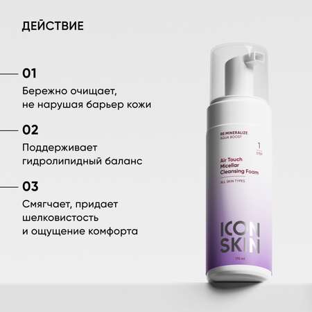 Пена ICON SKIN 175 мл