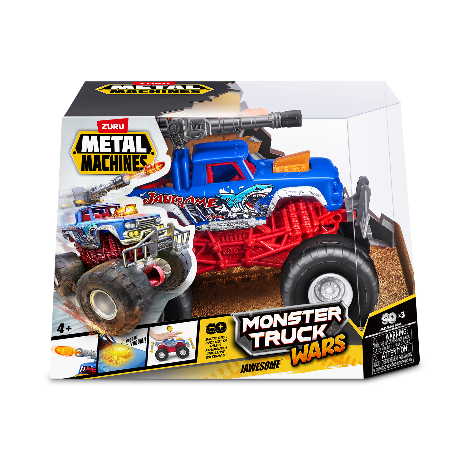 Монстр-трак Metal Machines Челюсти 6792А - фото 9
