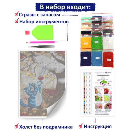 Алмазная мозаика Милато Поздние яблочки