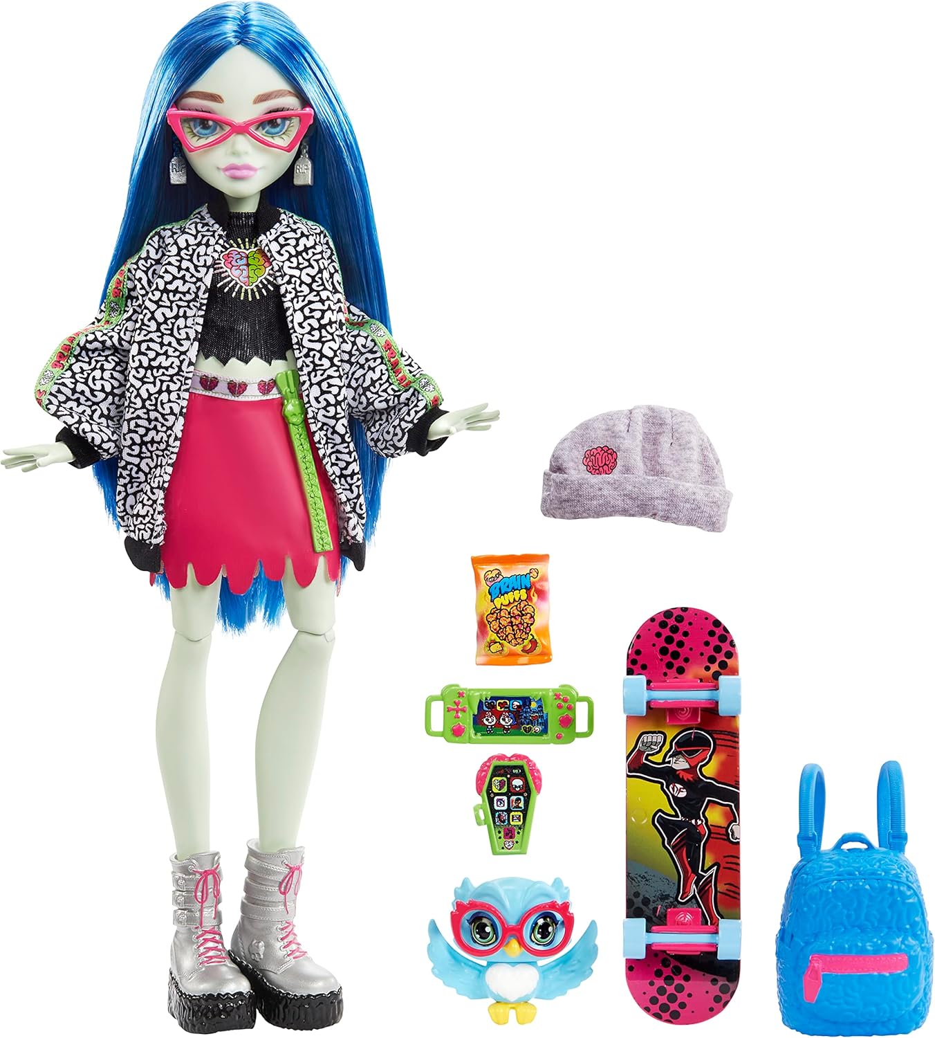 Кукла модельная Monster High Ghoulia Yelps HHK58 - фото 2