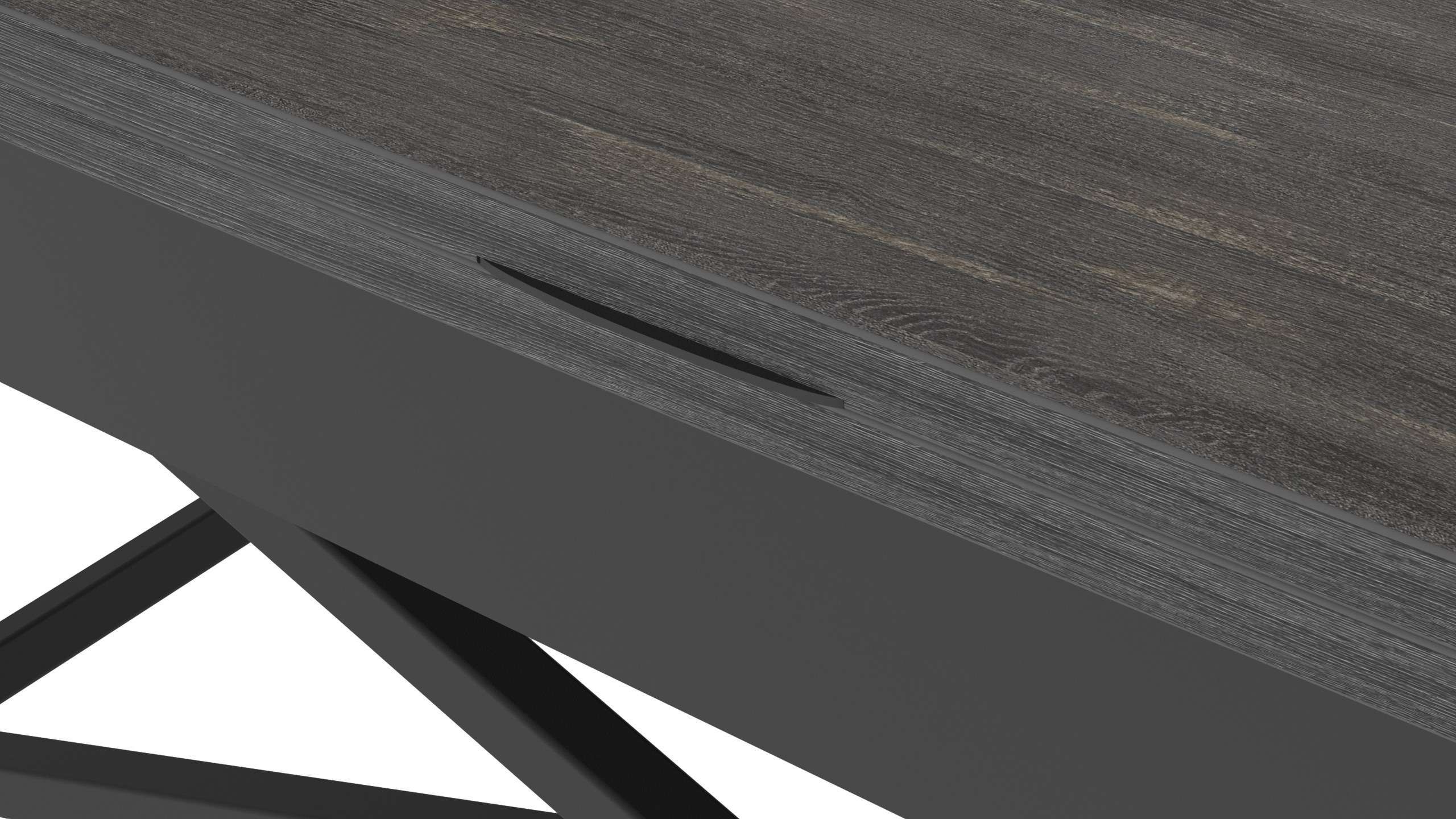 Стол-трансформер КАЛИФОРНИЯ МЕБЕЛЬ Андрэ Loft ЛДСП Интра Черный - фото 15