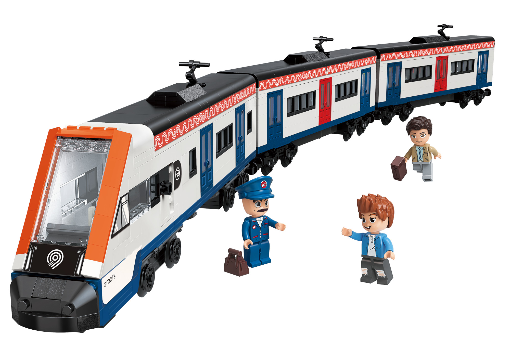 Конструктор QMAN Московский вокзал 1375 дет. - фото 6