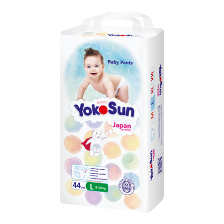 Трусики YokoSun L (9-14 кг) 44 шт.