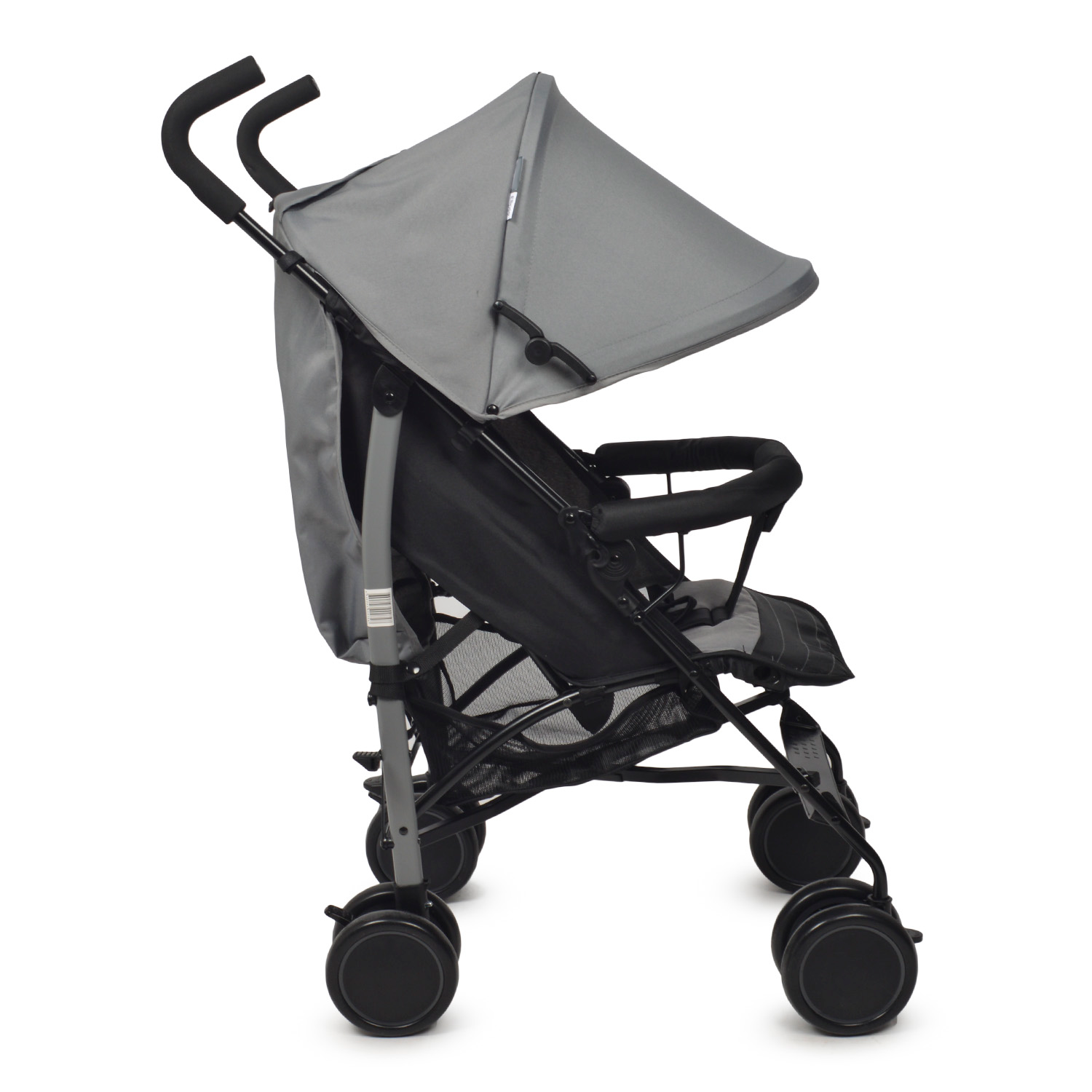 Коляска прогулочная BabyGo Ellipse New серый - фото 6