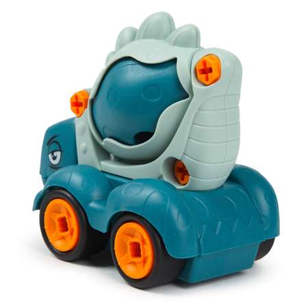 Конструктор BabyGo Дино Бетономешалка сборная игровая модель