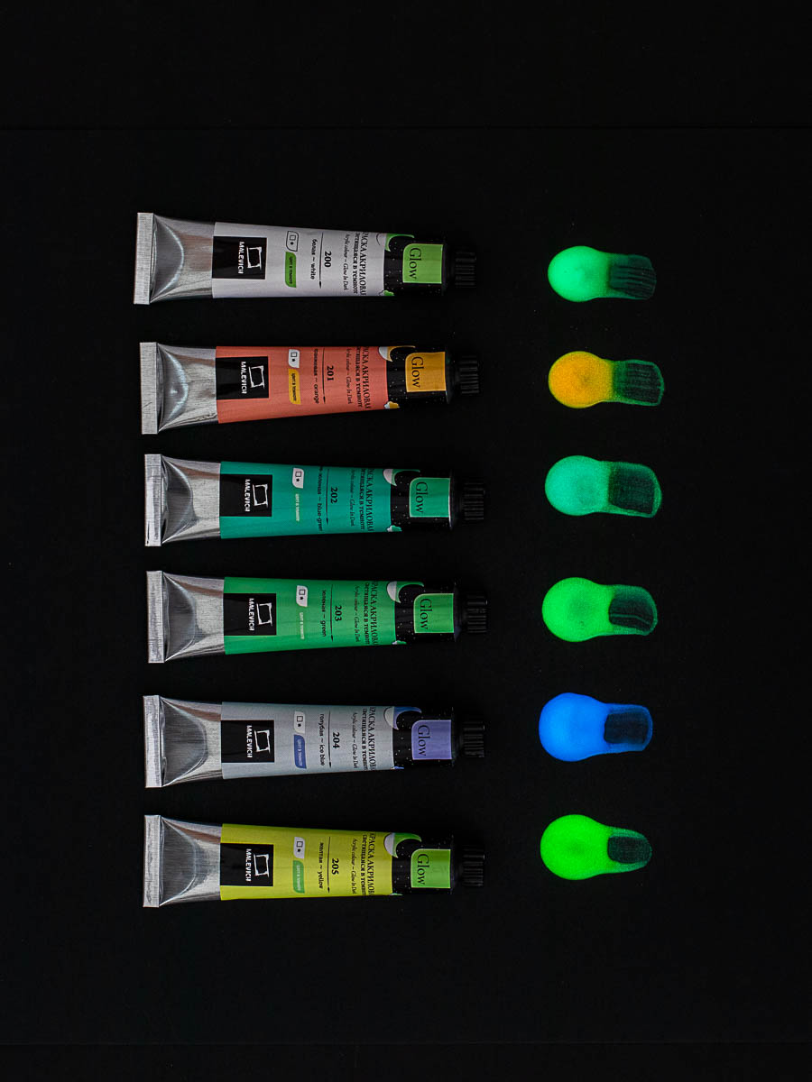 Краски акриловые Малевичъ 6 цв. - фото 13