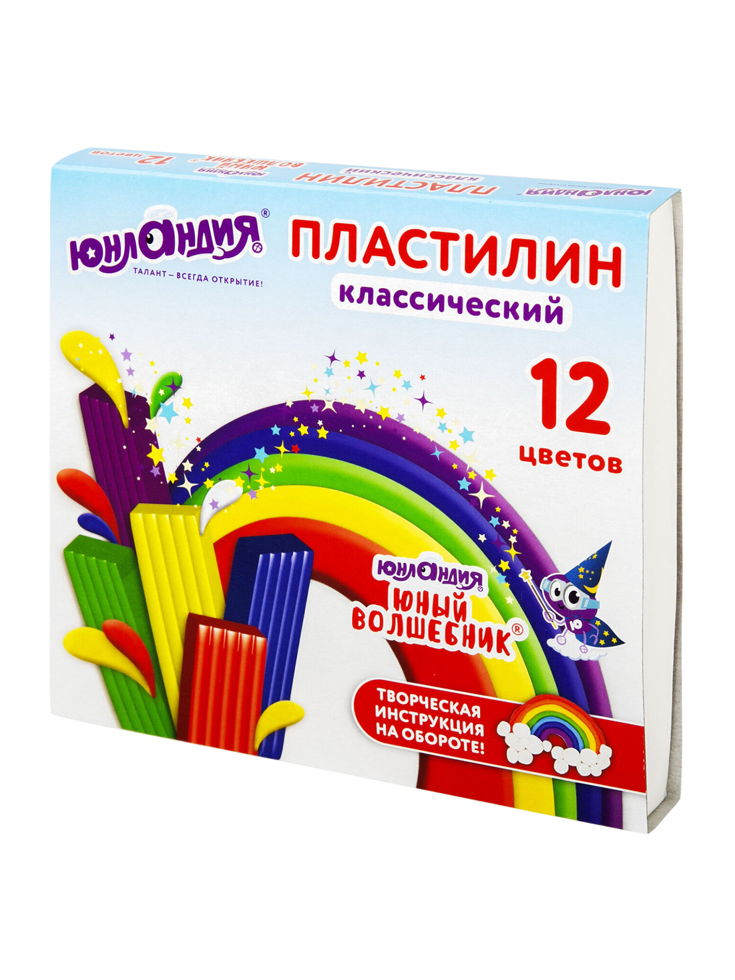 Пластилин Юнландия 12 цв. - фото 6