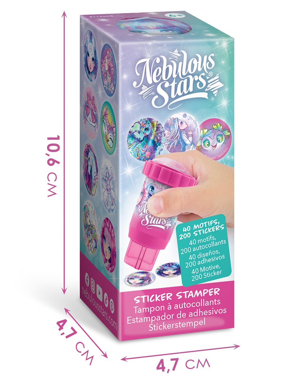 Наклейки Nebulous Stars 200 шт. - фото 4