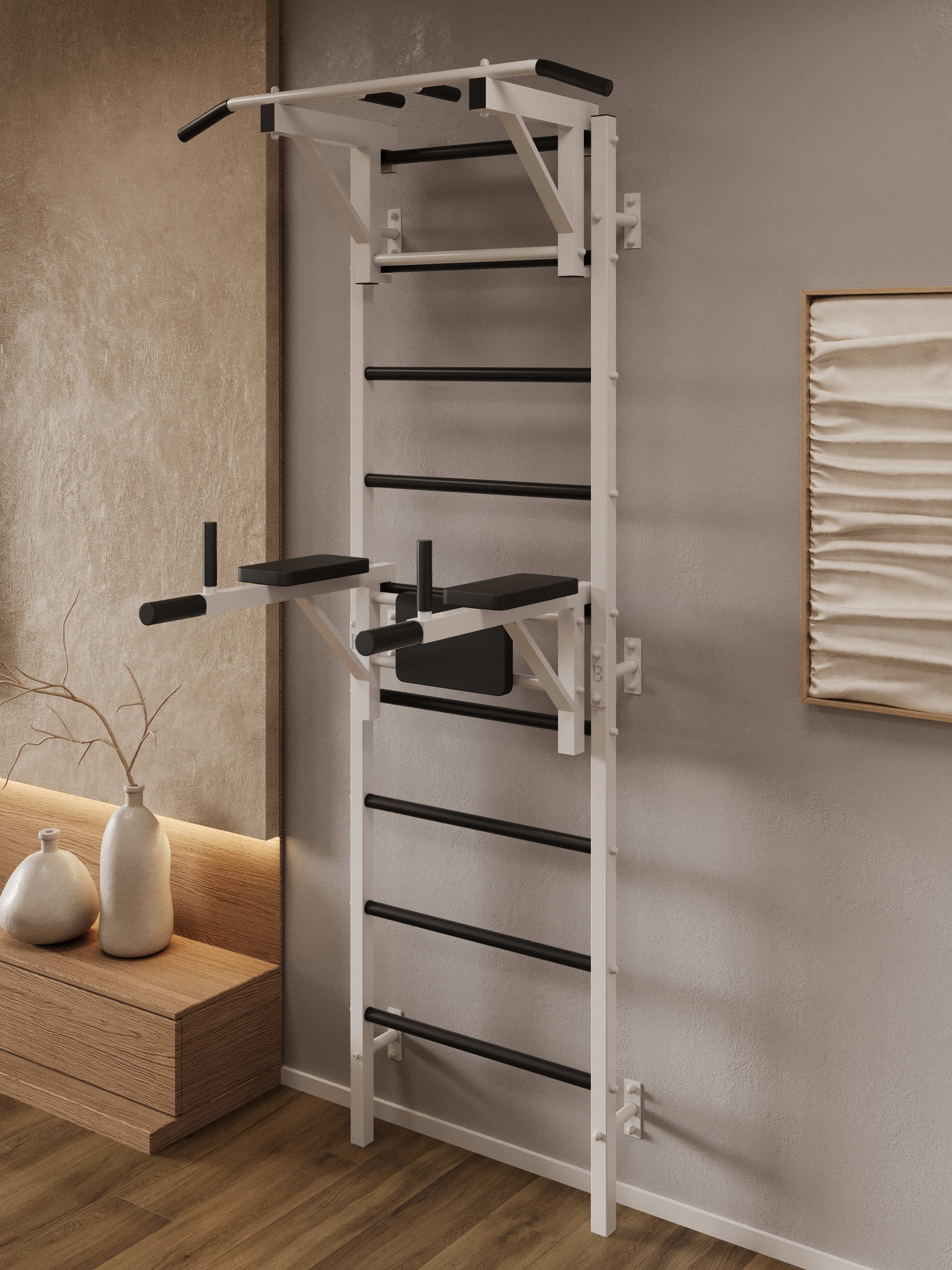 Шведская стенка BORABO PRO с навесным оборудованием - фото 16