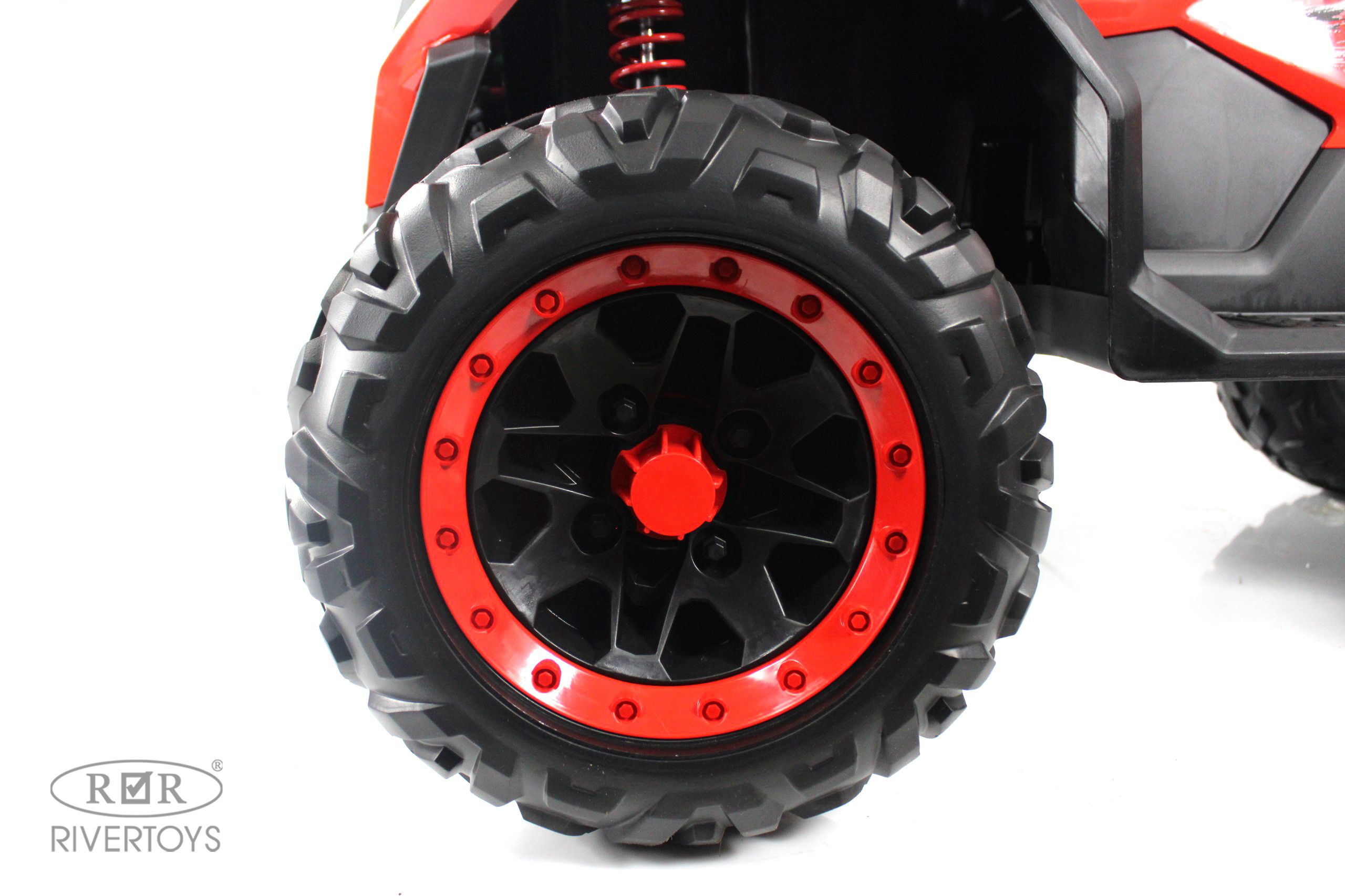 Электромобиль RIVERTOYS Z888VO-RED С пультом ДУ - фото 7