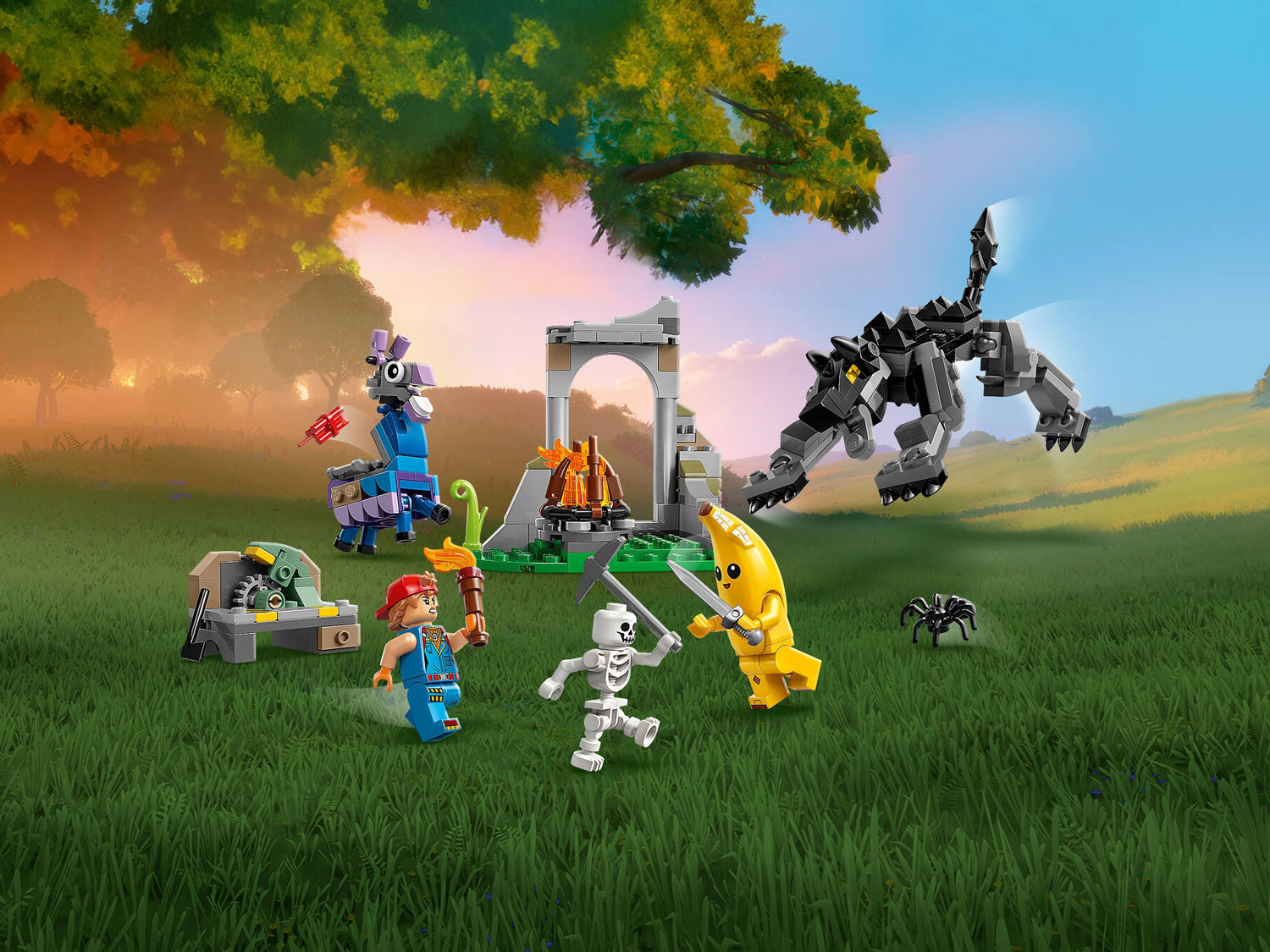 Конструктор LEGO Fortnite Лагерь Пили и Спаркплаг 77075 250 дет. - фото 8