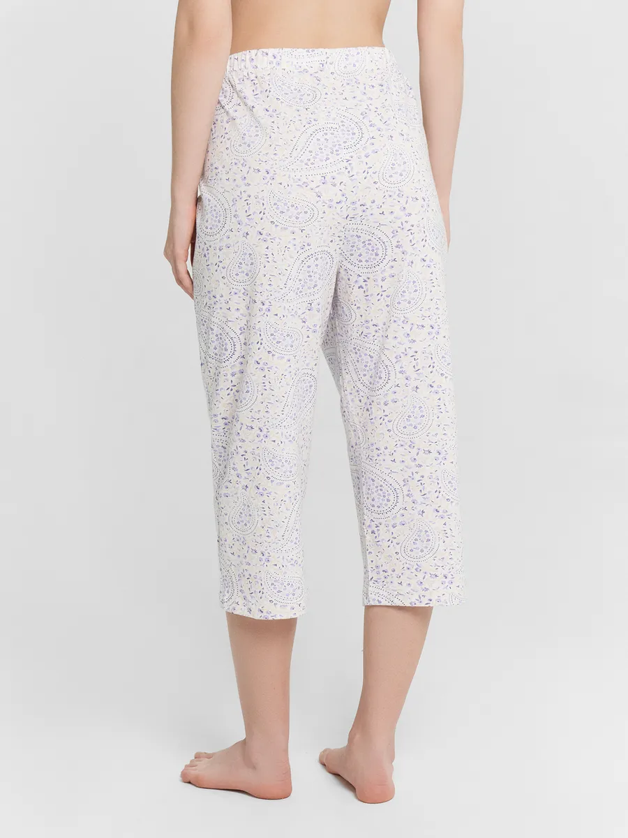 Пижама Mark Formelle (Марк Формэль) 592370/лиловый вереск +узор на св.молочном - фото 8