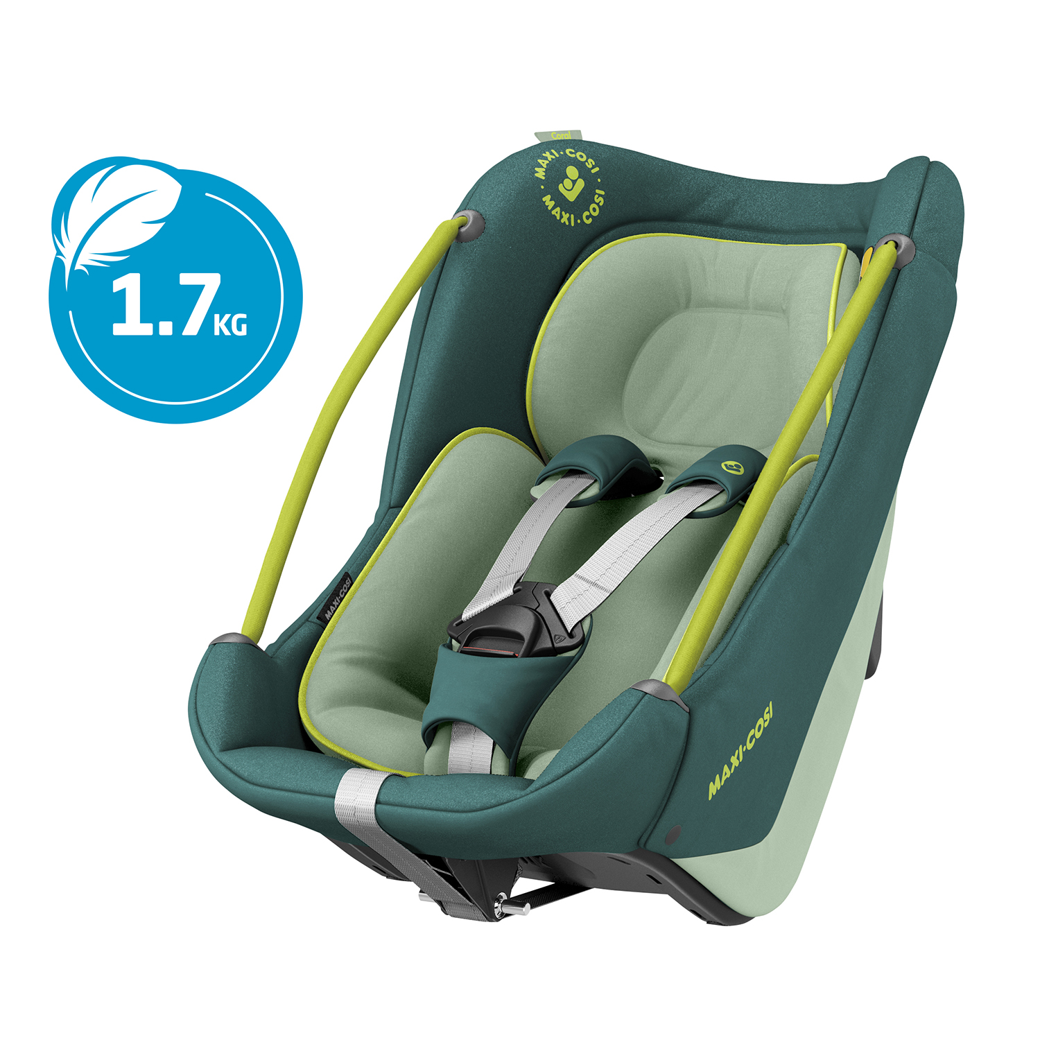 Автокресло Maxi-Cosi 0 (0 -13 кг) зеленый - фото 7
