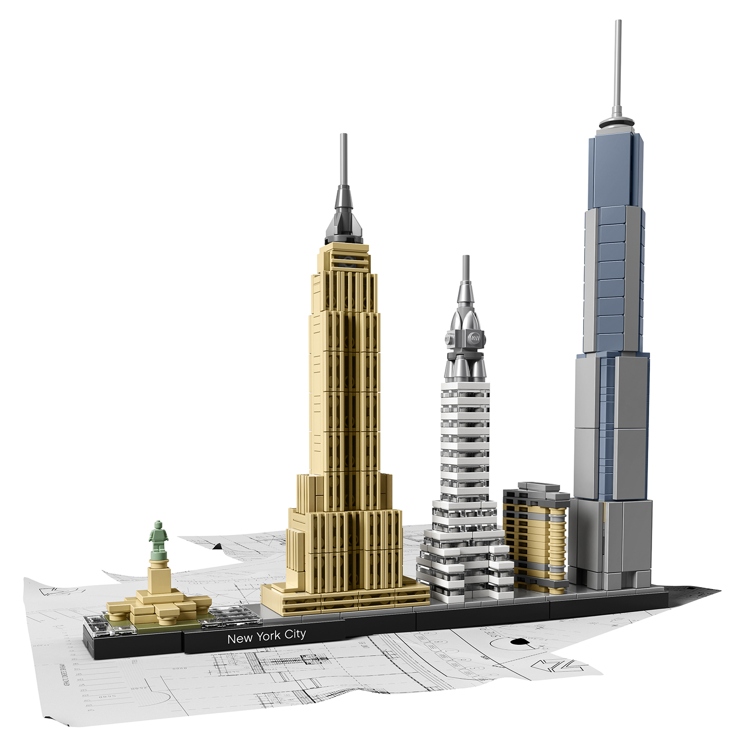 Конструктор LEGO Architecture Нью Йорк 598 дет. - фото 9