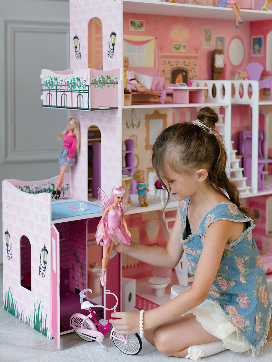 Домик для кукол PAREMO 121 см с мебелью PD316-01 - фото 3