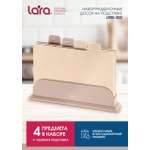 Разделочная доска 4 шт + подставка LARA LR05-202 LARA Набор разделочных досок 5 предметов