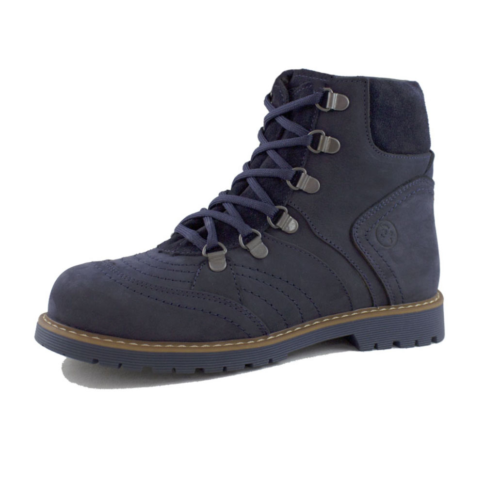 Ботинки Europen 216-60-SV EUROPEN Ботинки детские,темно-синий нубук - фото 1