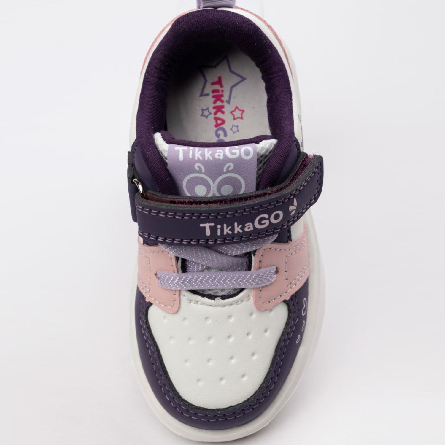 Кроссовки TikkaGo 1A05_6251-1_white-pink-violet - фото 7