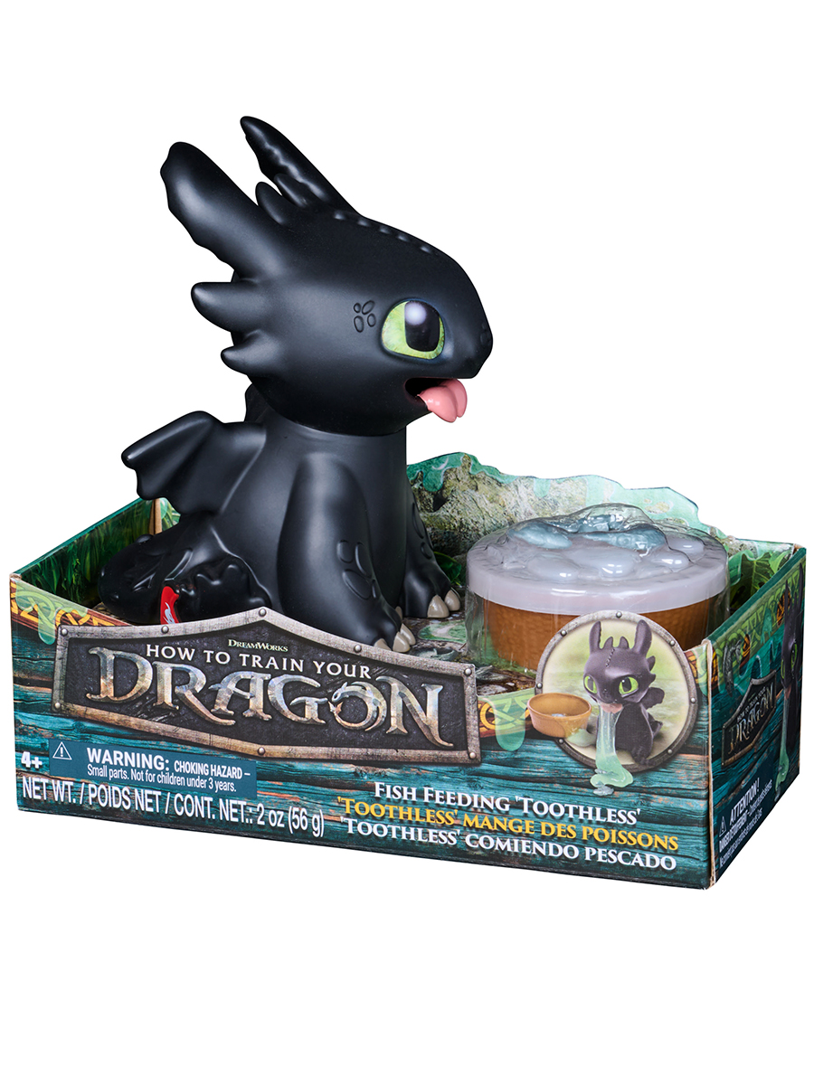 Мягкая игрушка Dragons Ночная фурия Беззубик - фото 3