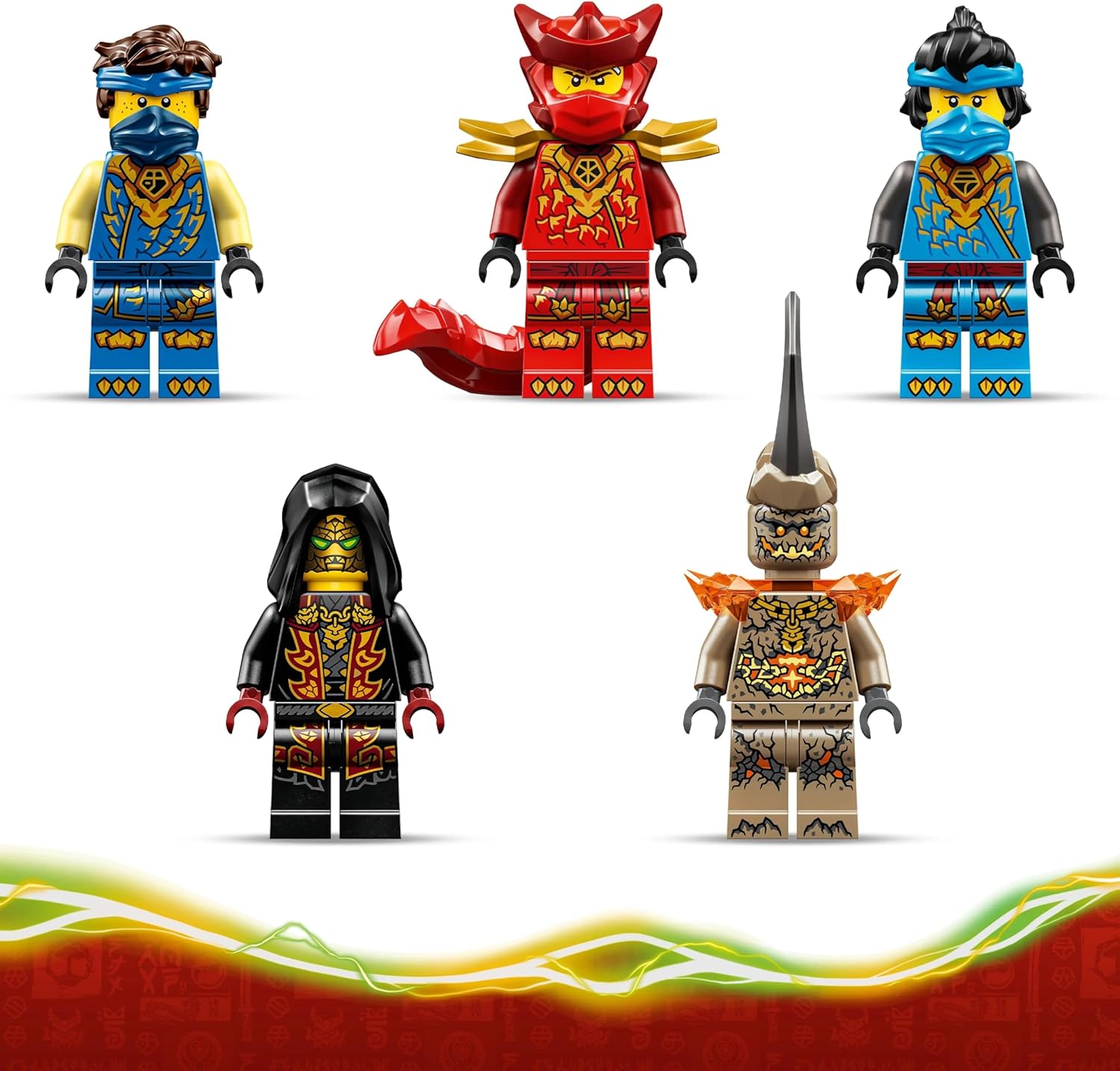 Конструктор LEGO NINJAGO Машина-трансформер Джея 387 дет. - фото 4