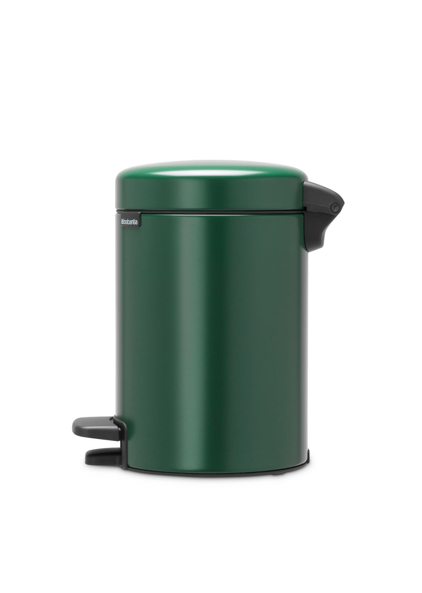 Бак мусорный Brabantia NewIcon с педалью зеленая сосна 3л 304002 - фото 2