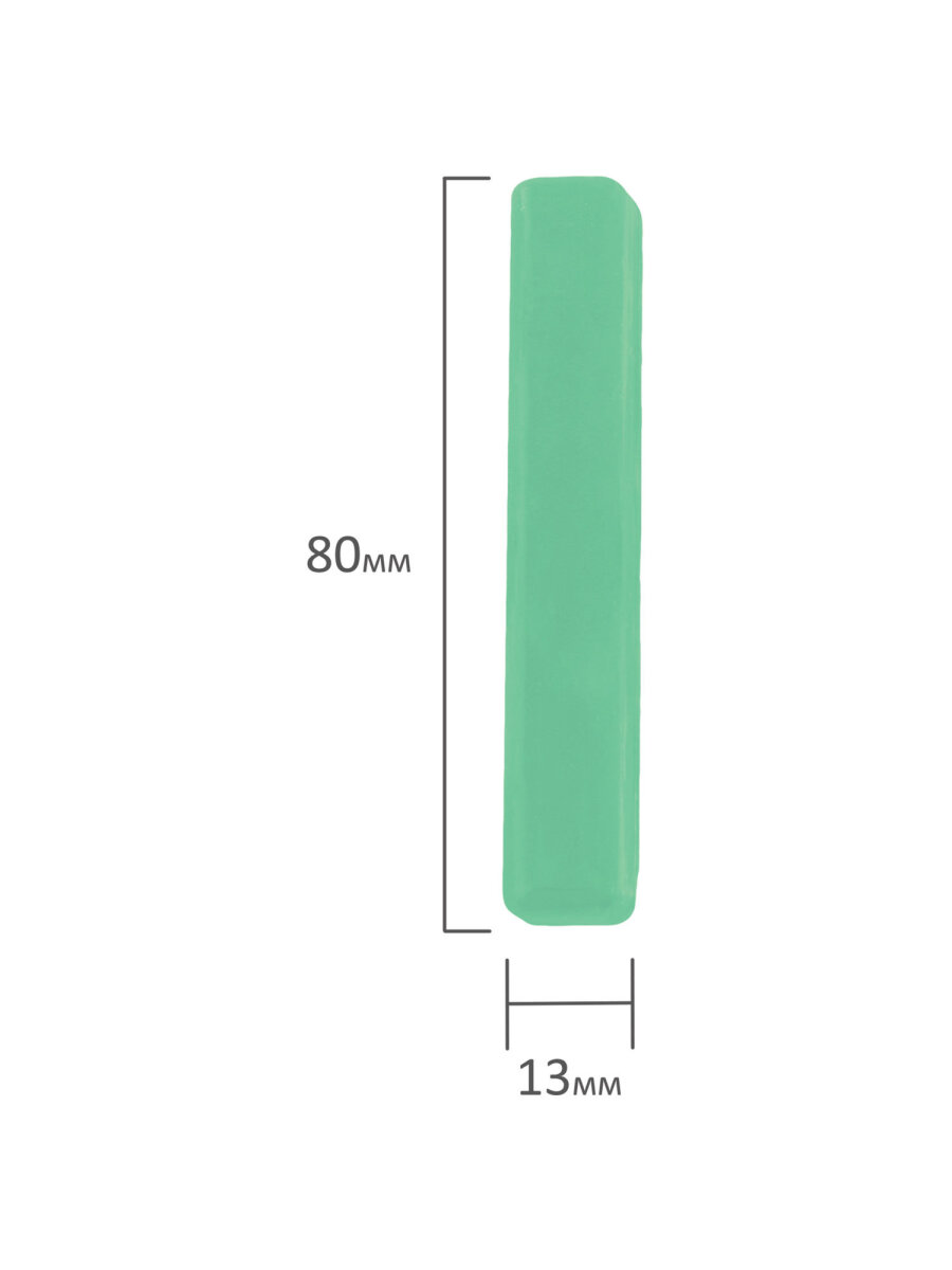 Мел сухой Пифагор 10 шт. - фото 9