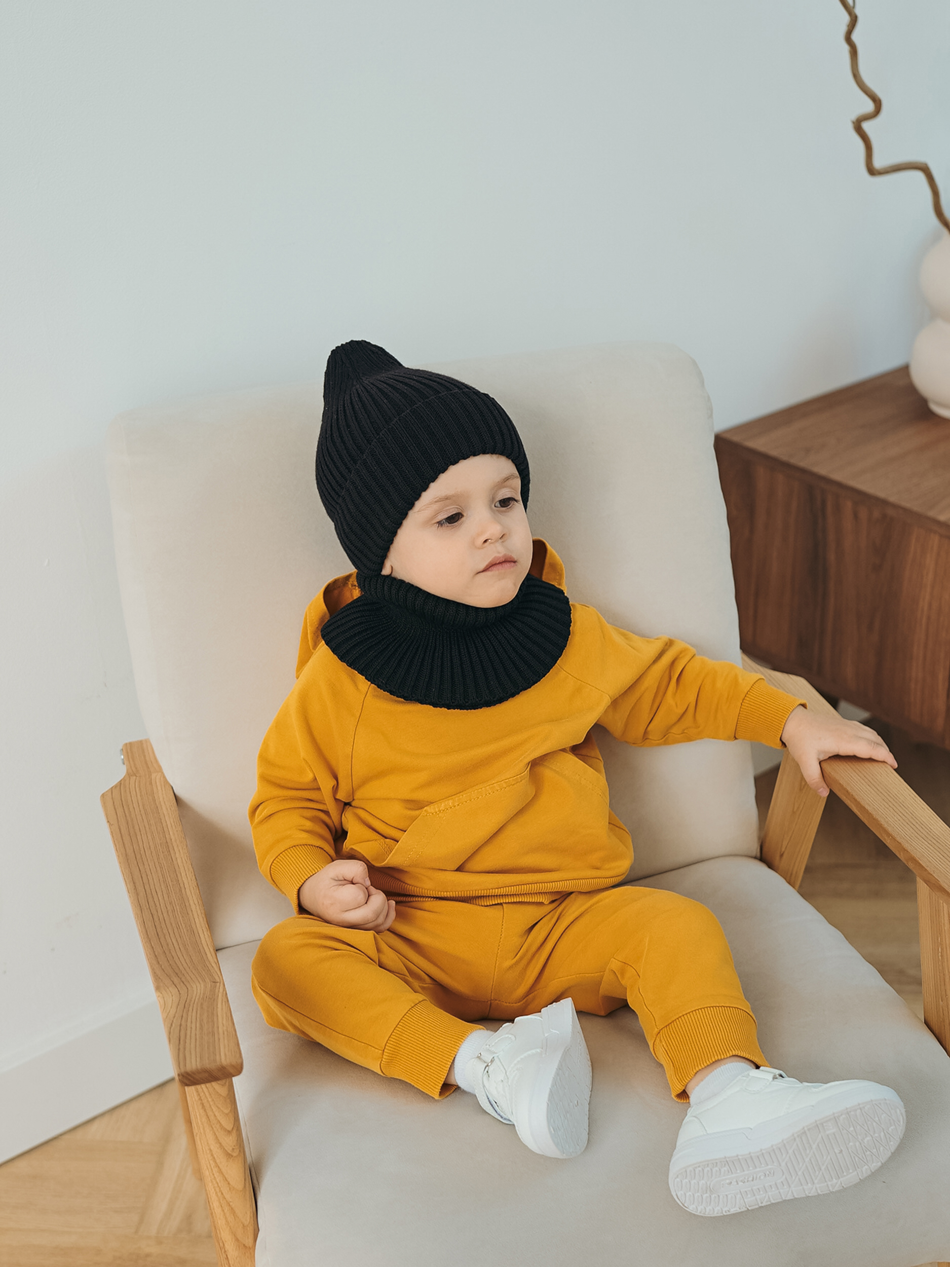 Шапка-бини Starkoff Kids д300601 - фото 6