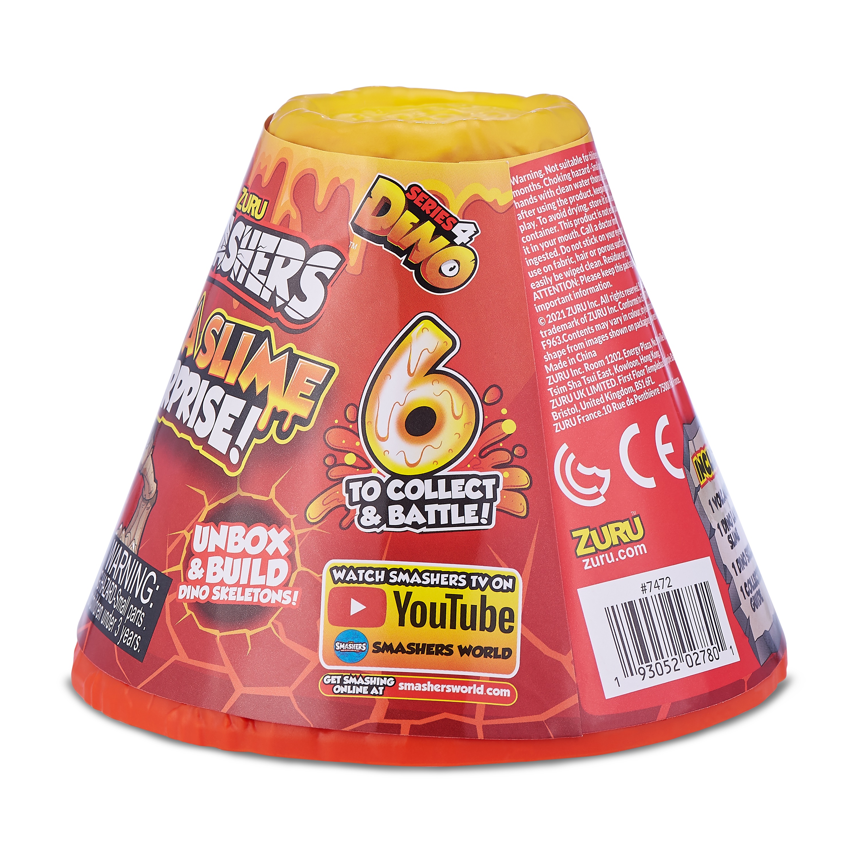 Игровой набор Zuru Smashers Вулкан - фото 7