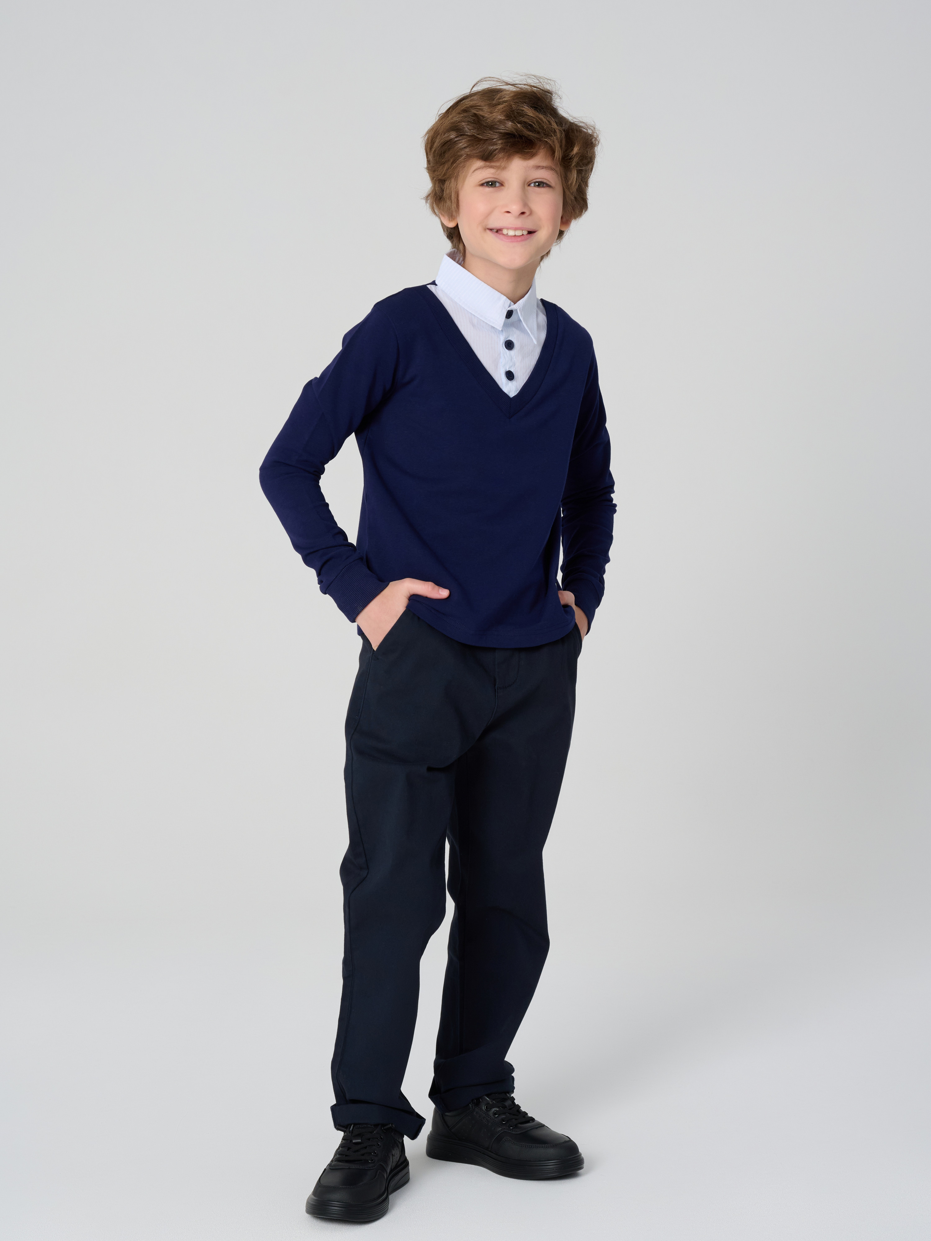 Брюки Antilopa ABTS-2536 dark blue - фото 1
