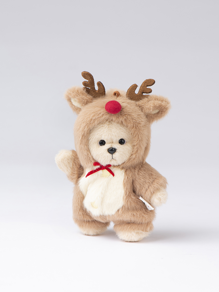 Мягкая игрушка TeddyTales Медведь в костюме Оленя - фото 1