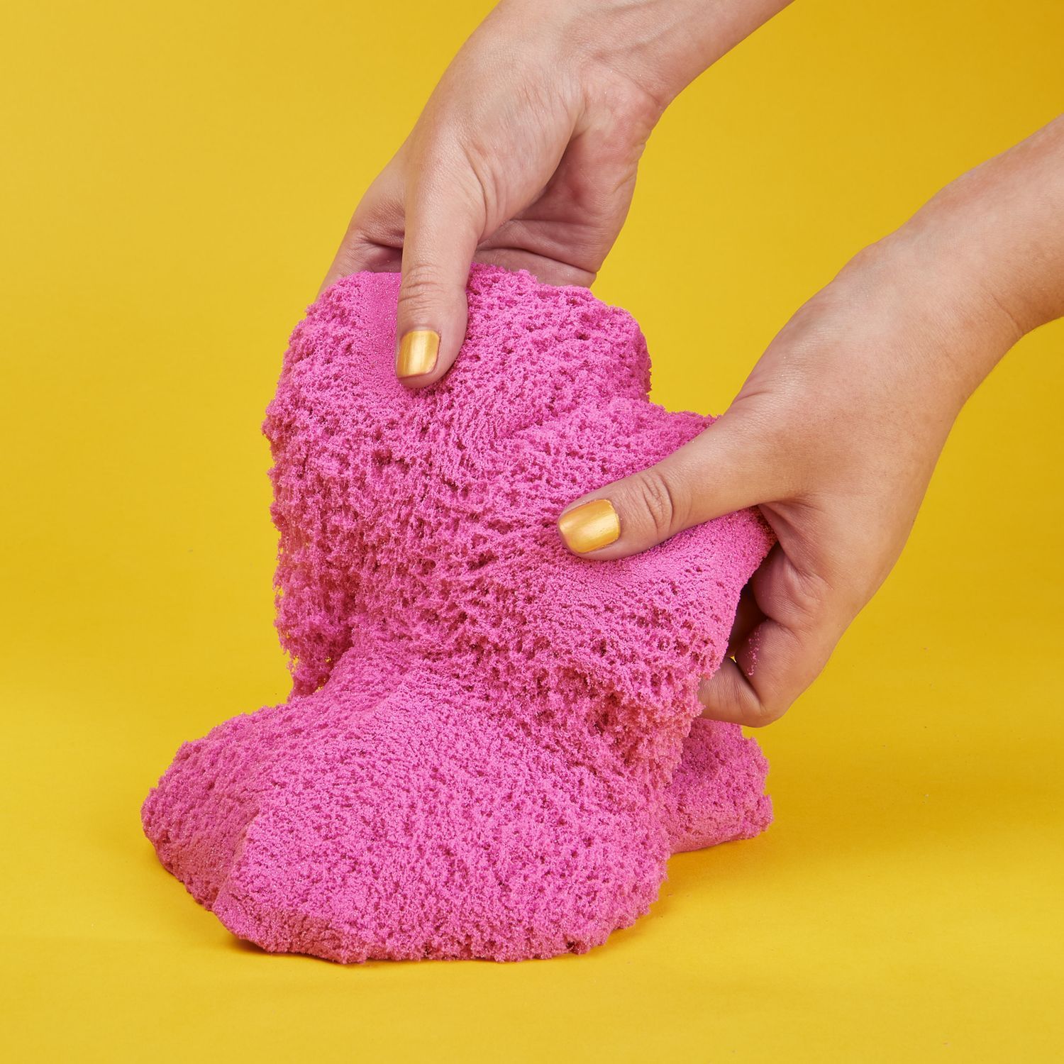 Кинетический песок Kinetic Sand 0.9 кг (розовый) - фото 3