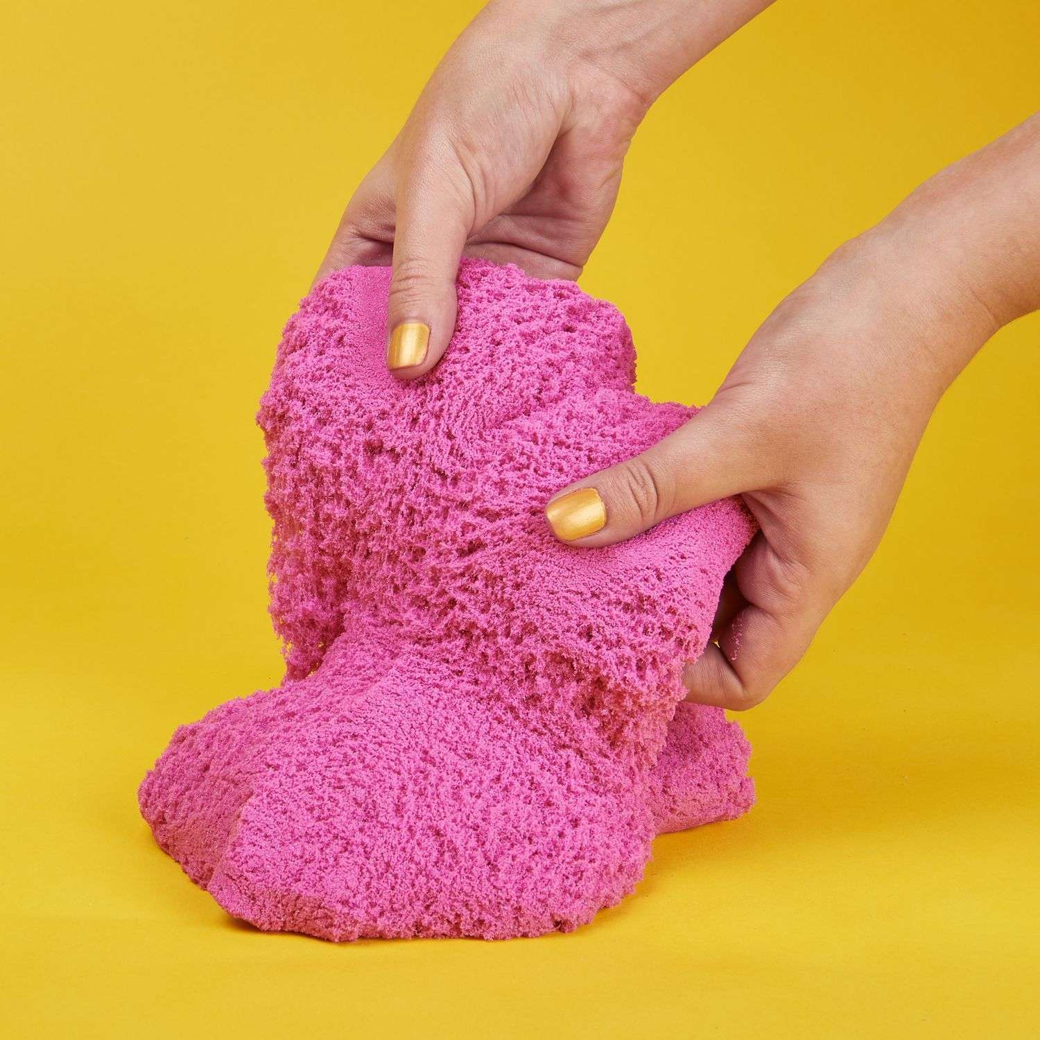 Кинетический песок Kinetic Sand 0.9 кг (розовый) - фото 3