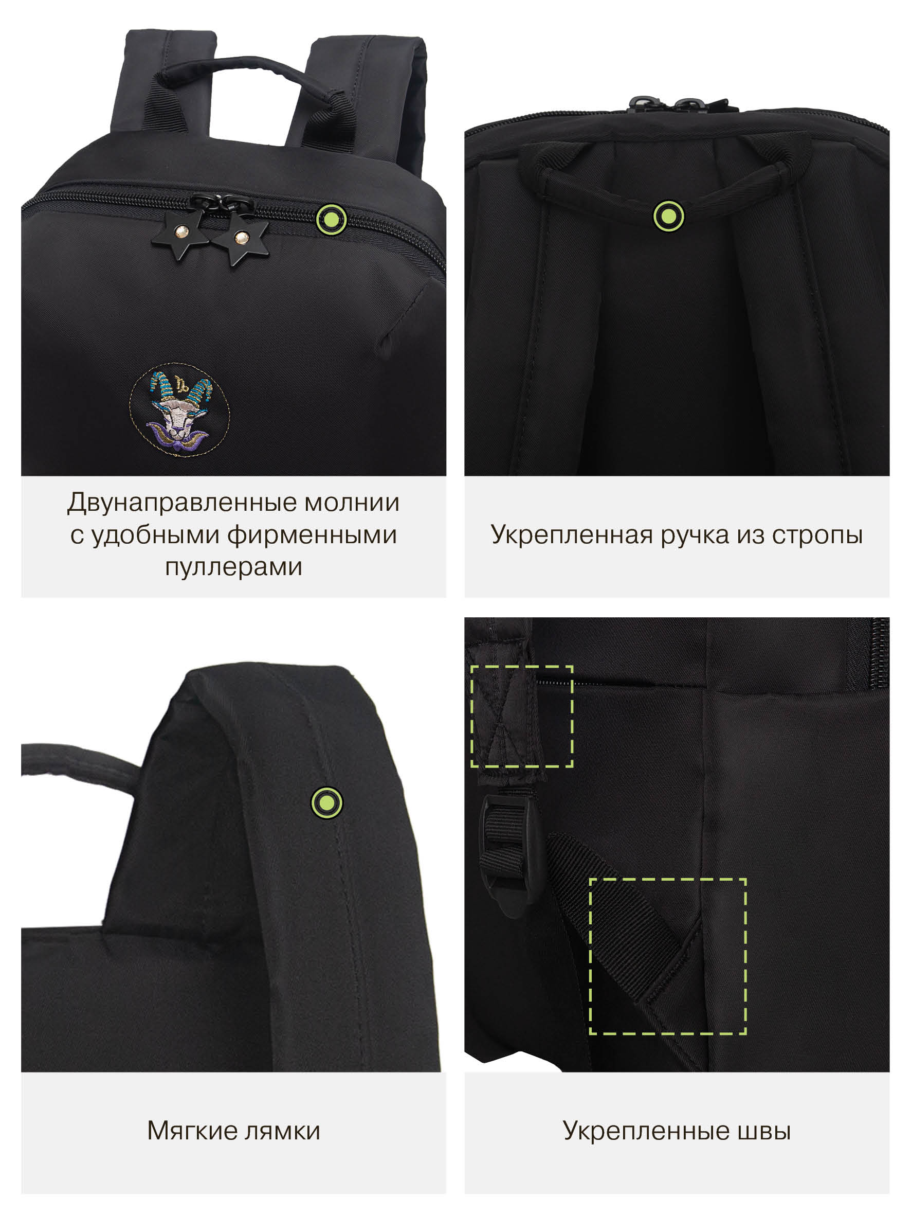 Рюкзак Grizzly Козерог - фото 11