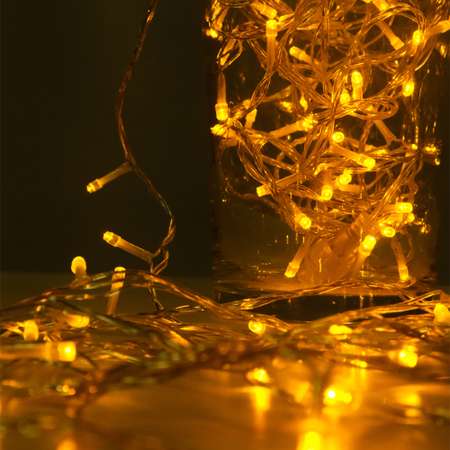 Гирлянда SH Lights Нить 120 желтых LED 12м LD120-Y-E