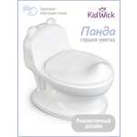 Горшок KidWick Панда музыкальный белый