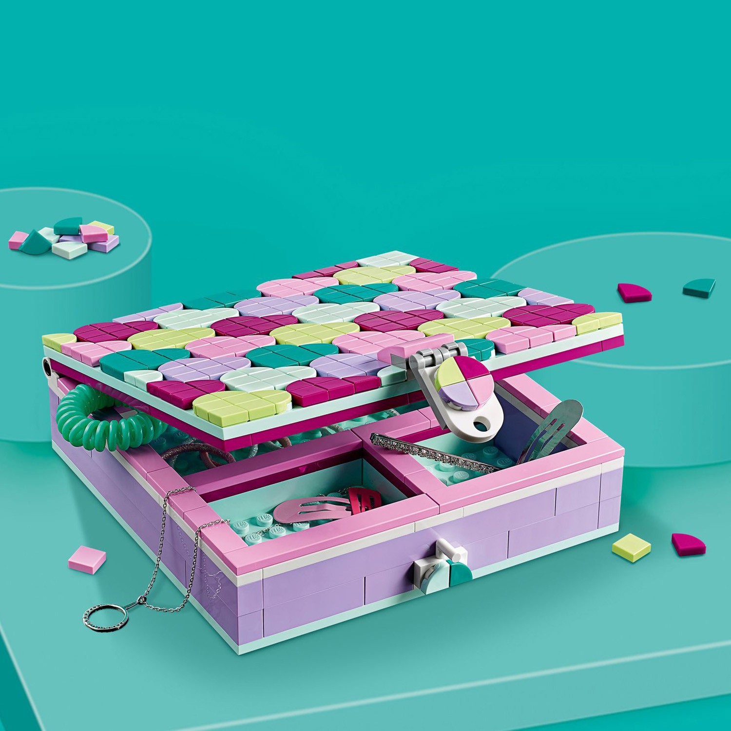 Конструктор LEGO DOTS Тайлы блочный - фото 9