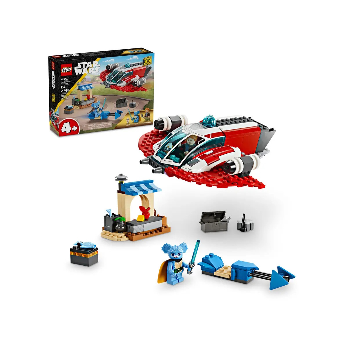 Конструктор LEGO Star Wars Багровый Огненный Ястреб 136 дет. - фото 1
