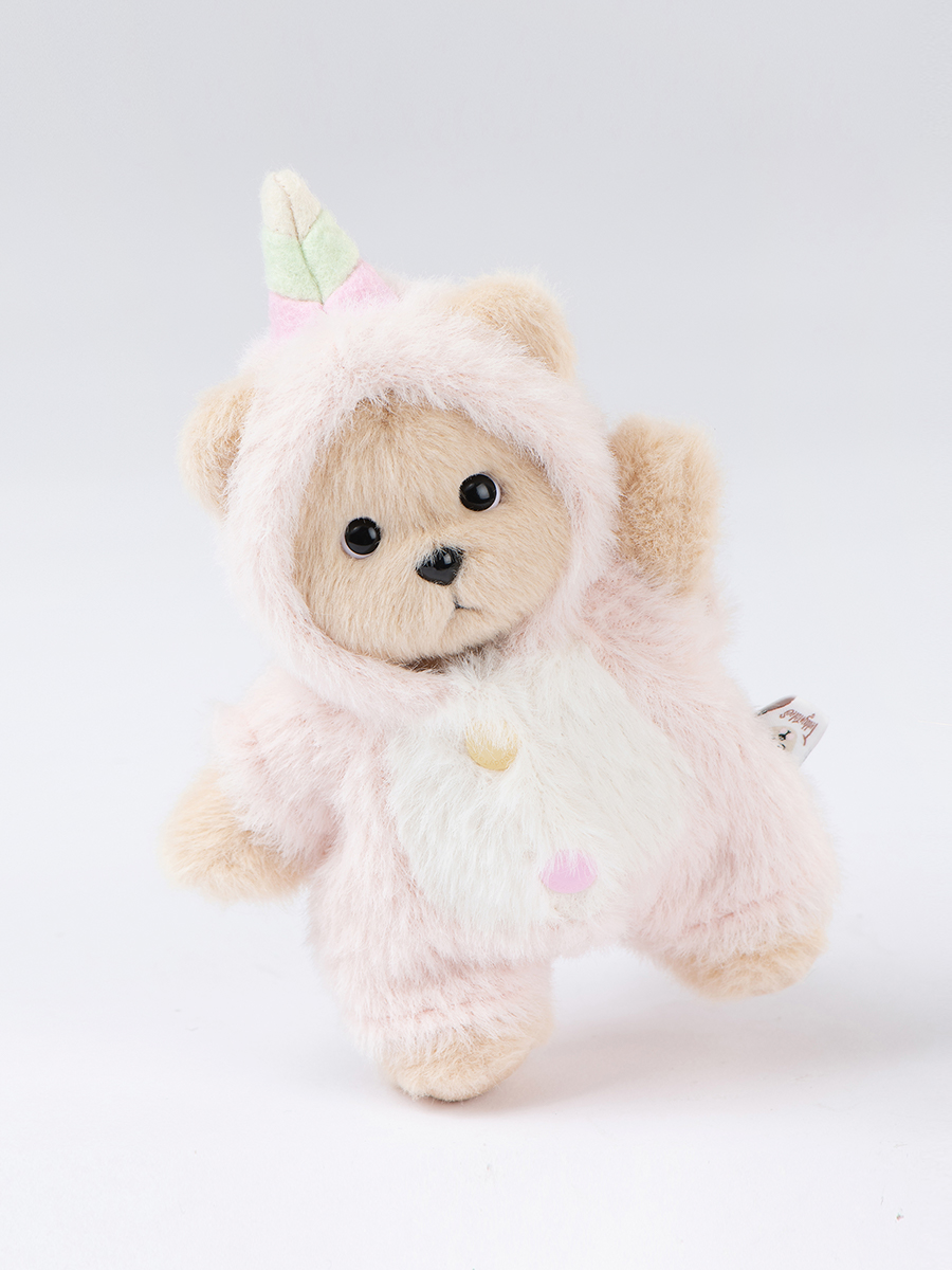 Мягкая игрушка TeddyTales Медведь в костюмчике брелок - фото 1